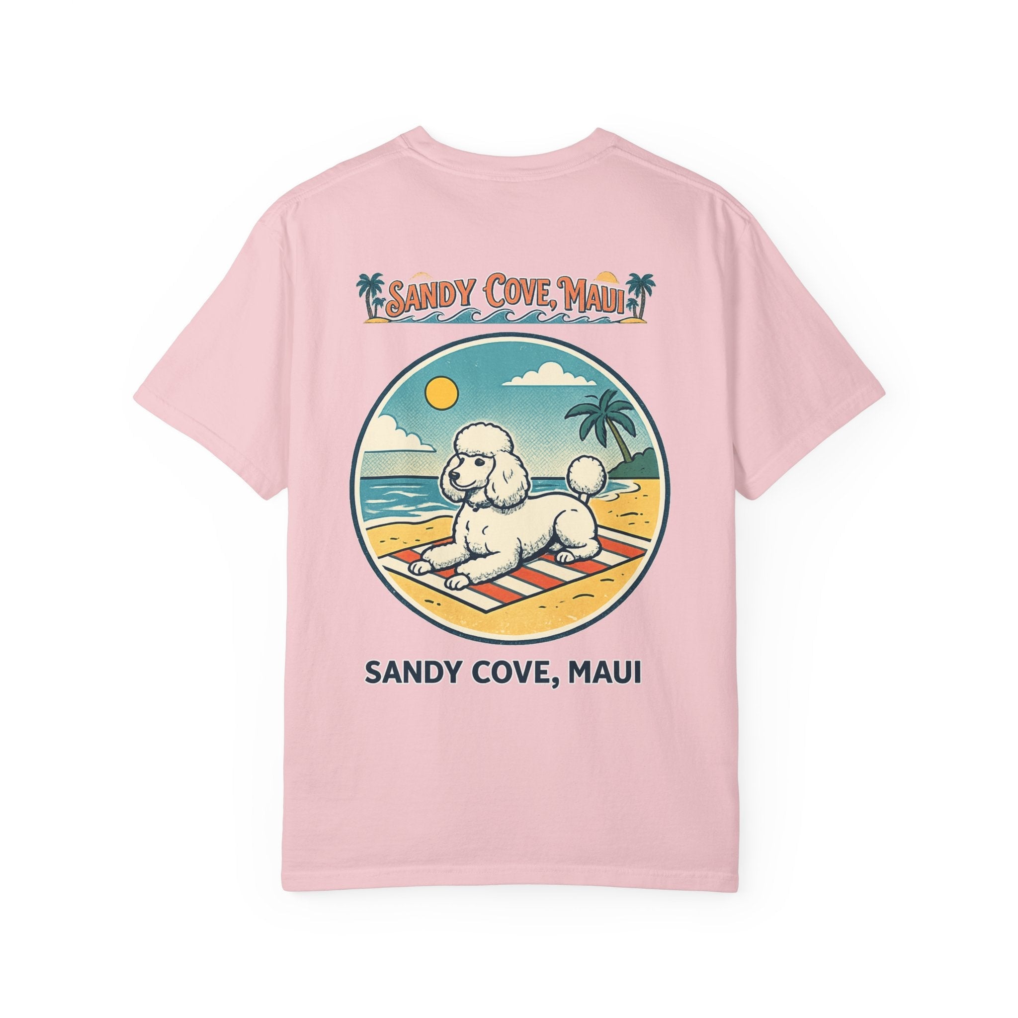 T-Shirt — Sandy Cove Maui Poodle Beach Vintage Graphic Tee