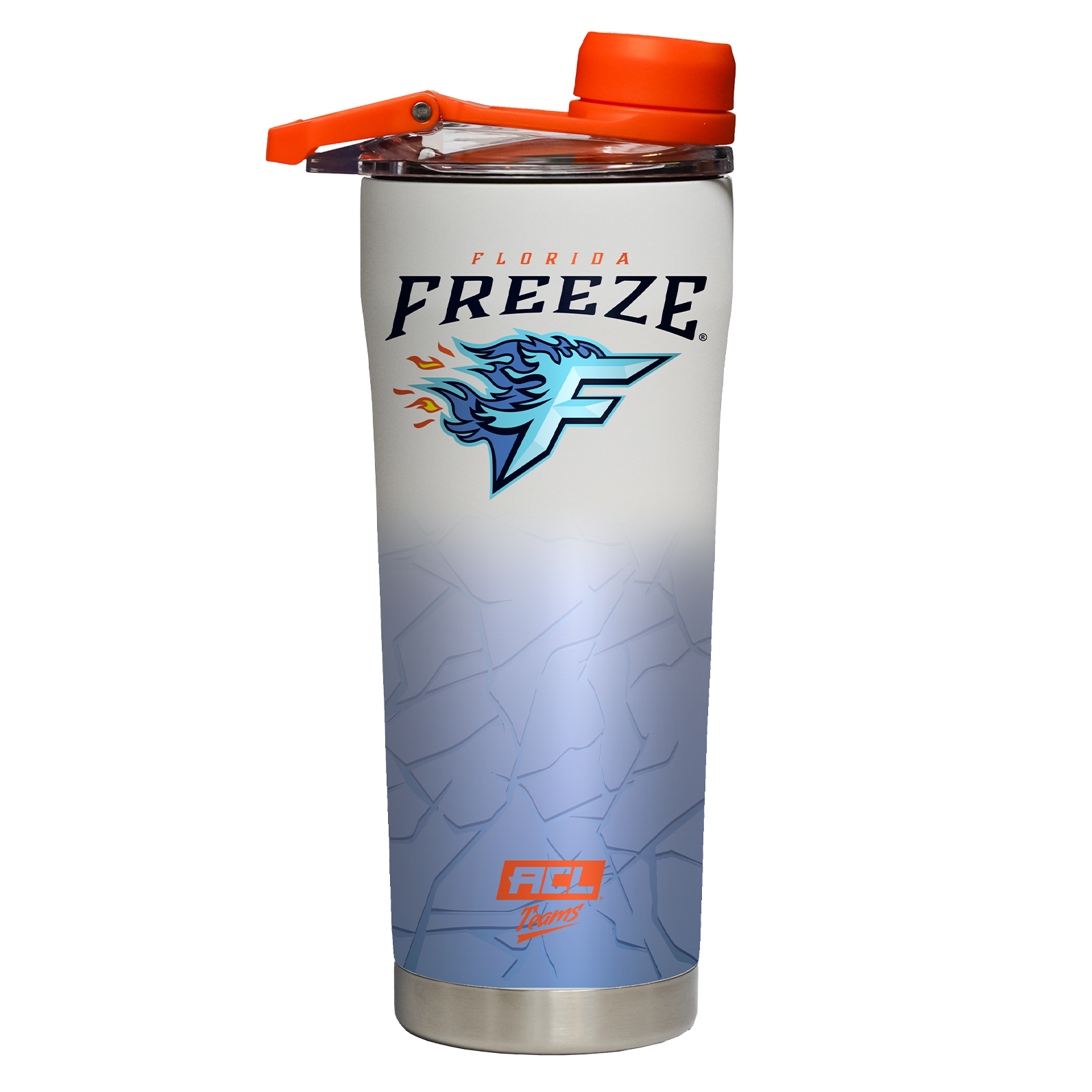 Florida Freeze White Shaker Bottle
