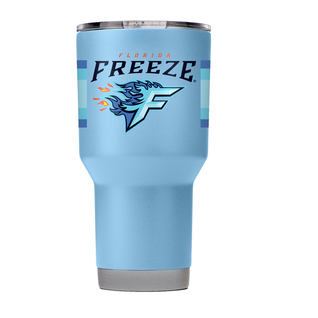 Florida Freeze 30oz Light Blue Tumbler