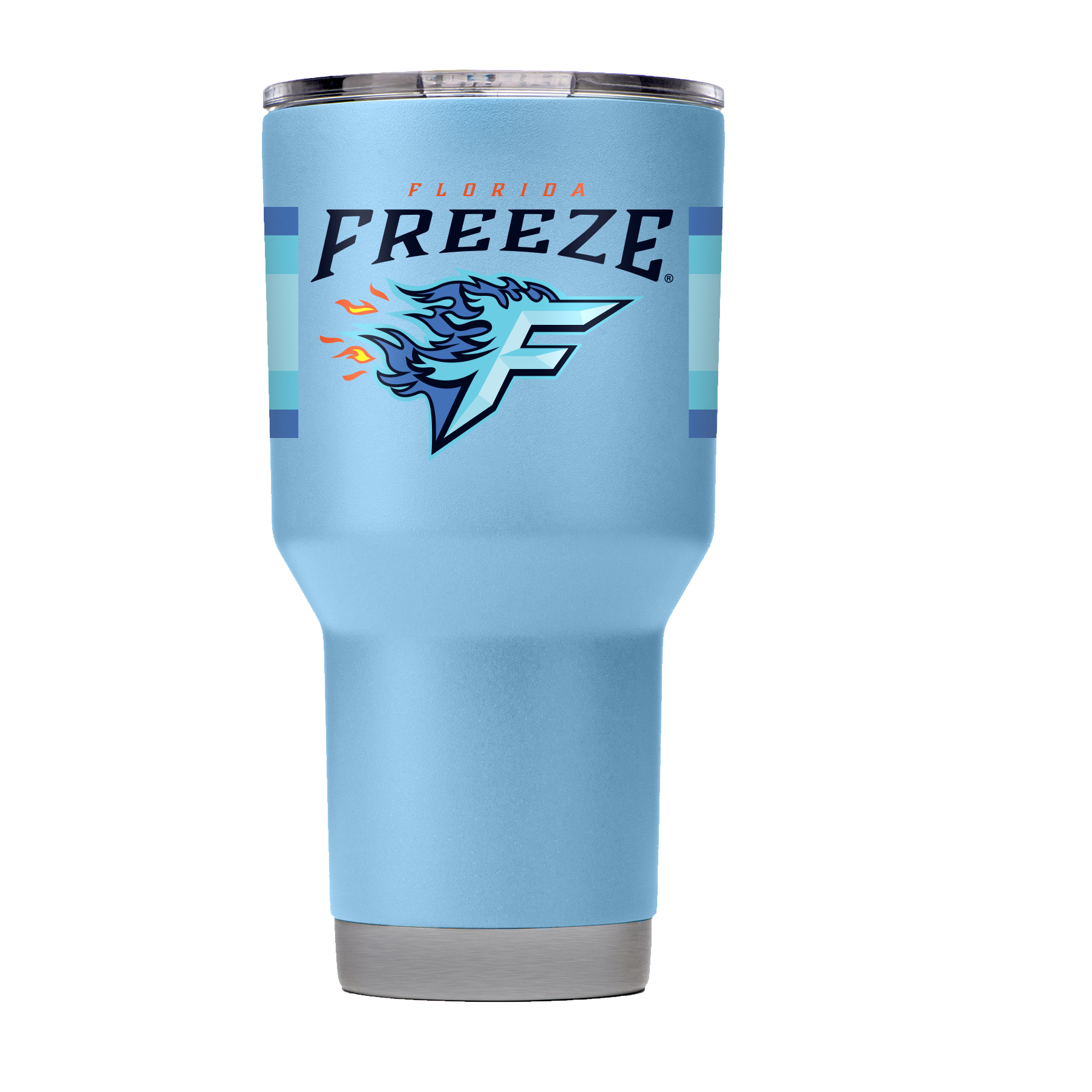 Florida Freeze 30oz Light Blue Tumbler