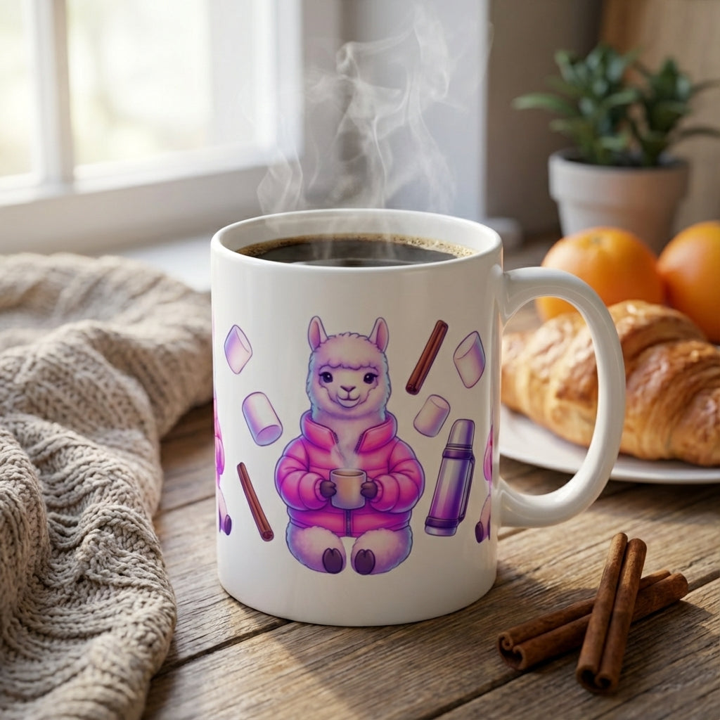 Après-Ski Alpacas - Cocoa Chalet Crew - 15oz Mug