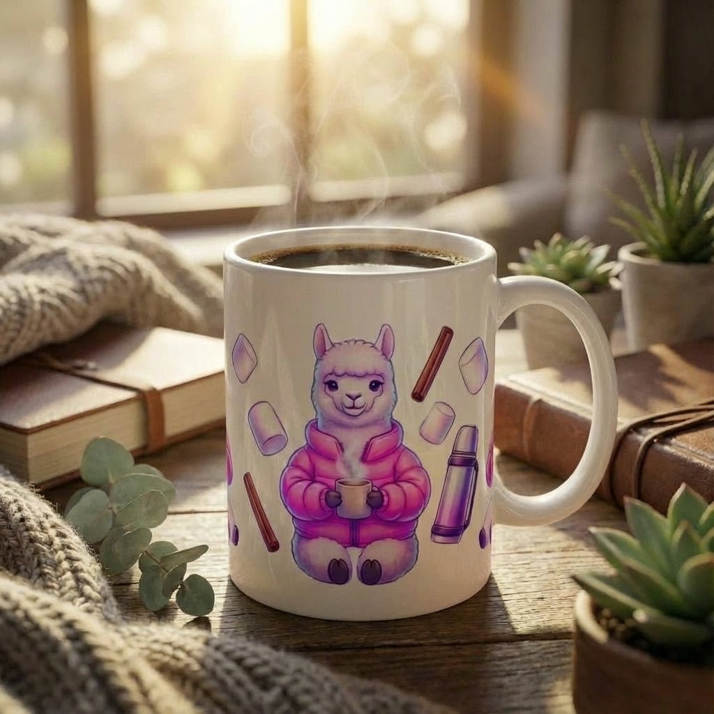 Après-Ski Alpacas - Cocoa Chalet Crew - 15oz Mug