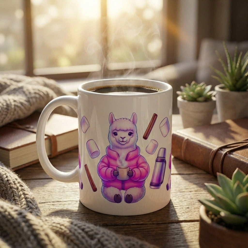 Après-Ski Alpacas - Cocoa Chalet Crew - 15oz Mug