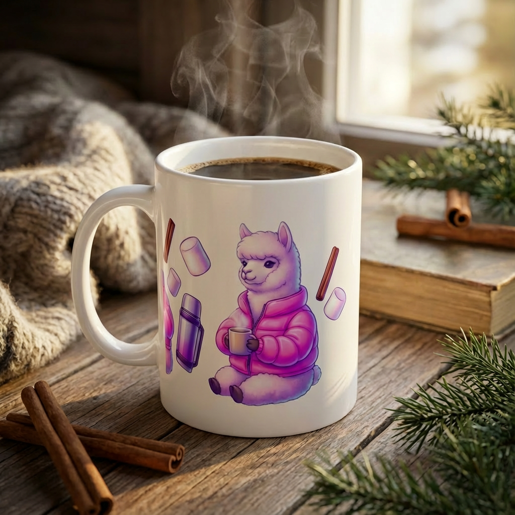 Après-Ski Alpacas - Cocoa Chalet Crew - 15oz Mug