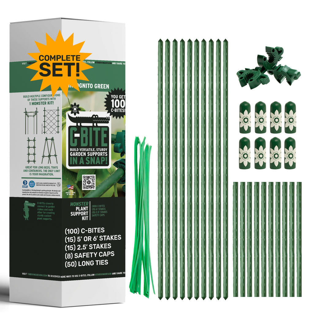 6' Monster Plant Support!  Custom Trellis & Tomato Cage Kit - The All Purpose Heavy Lifter