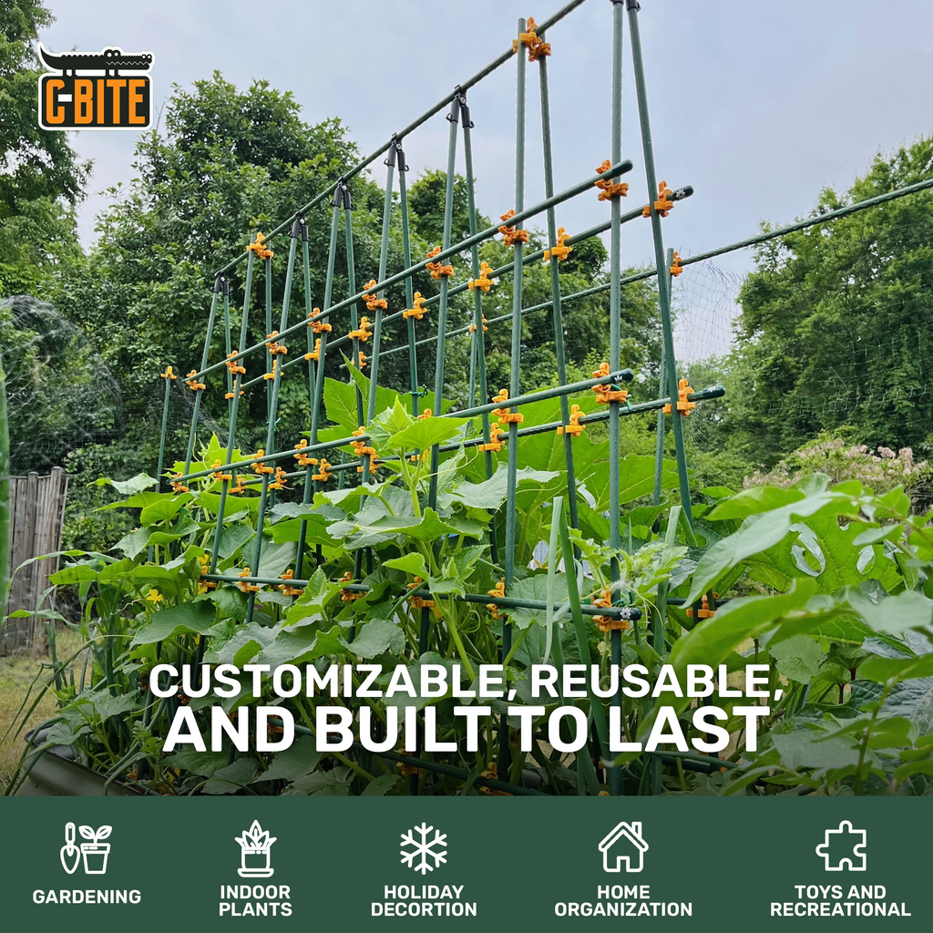 6' Monster Plant Support!  Custom Trellis & Tomato Cage Kit - The All Purpose Heavy Lifter