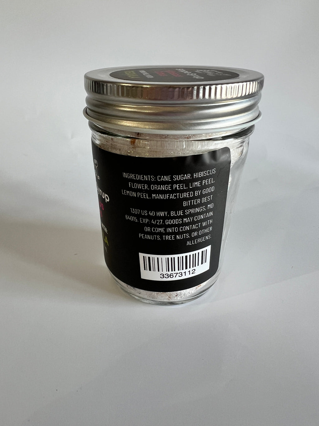 Simple Syrup- Hibiscus Citrus
