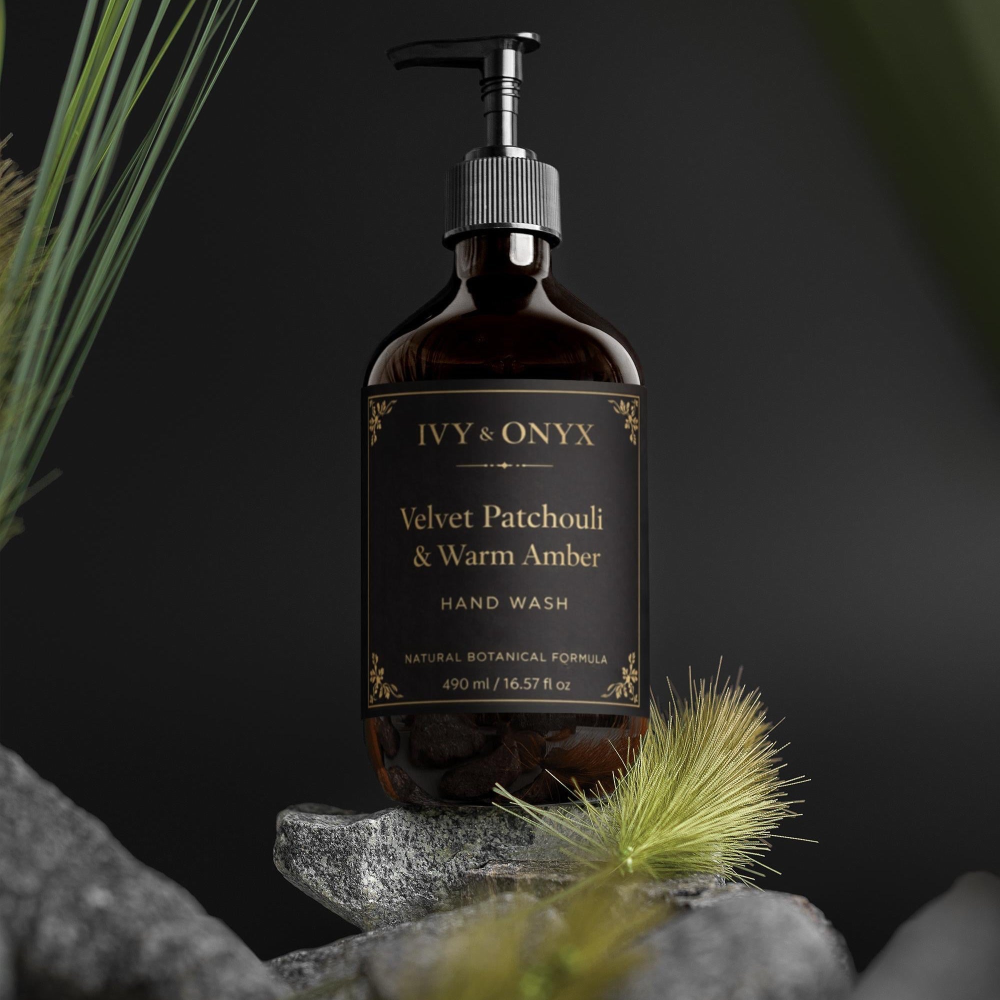 Velvet Patchouli & Warm Amber Hand Wash 490ml