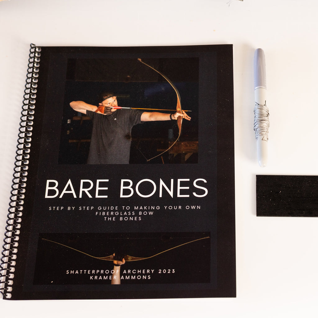 The Bare BONES - Fiberglass Bow Kit - 7 Week lead time