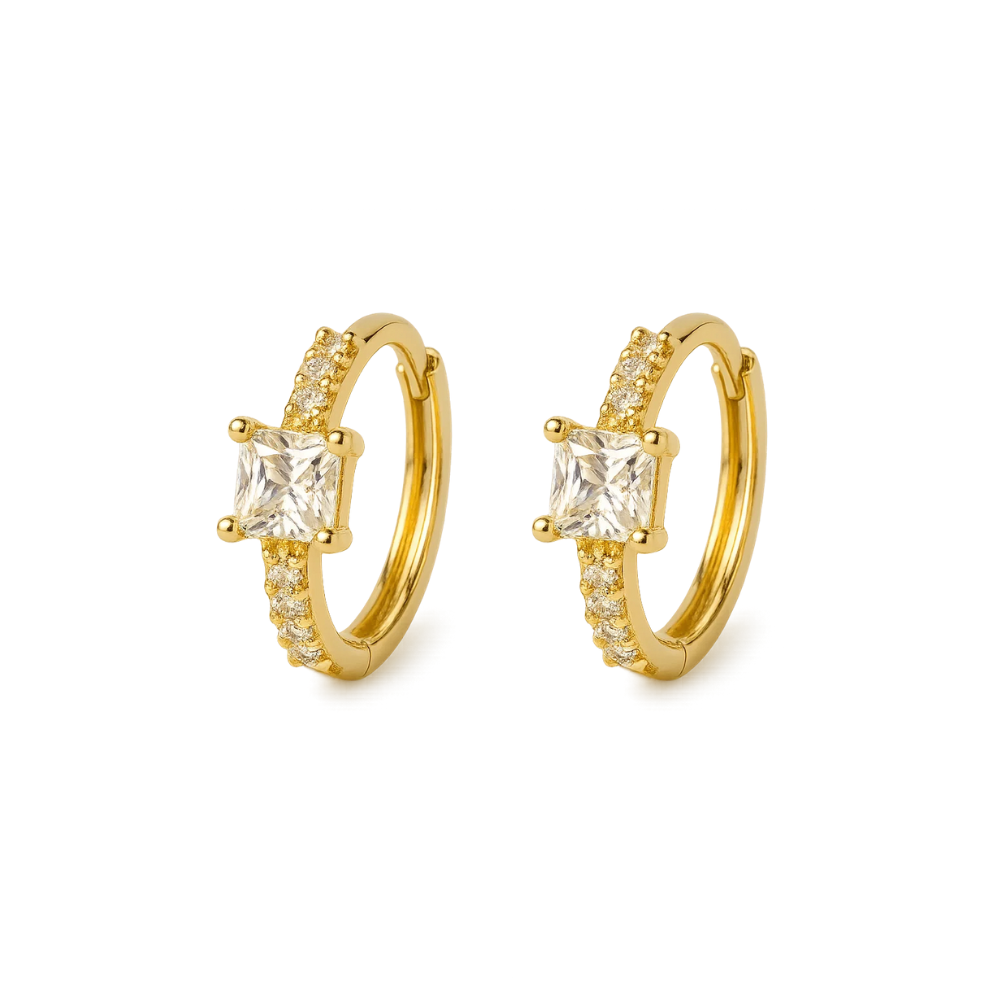 Dainty Huggie Hoop Earrings -3 Pairs