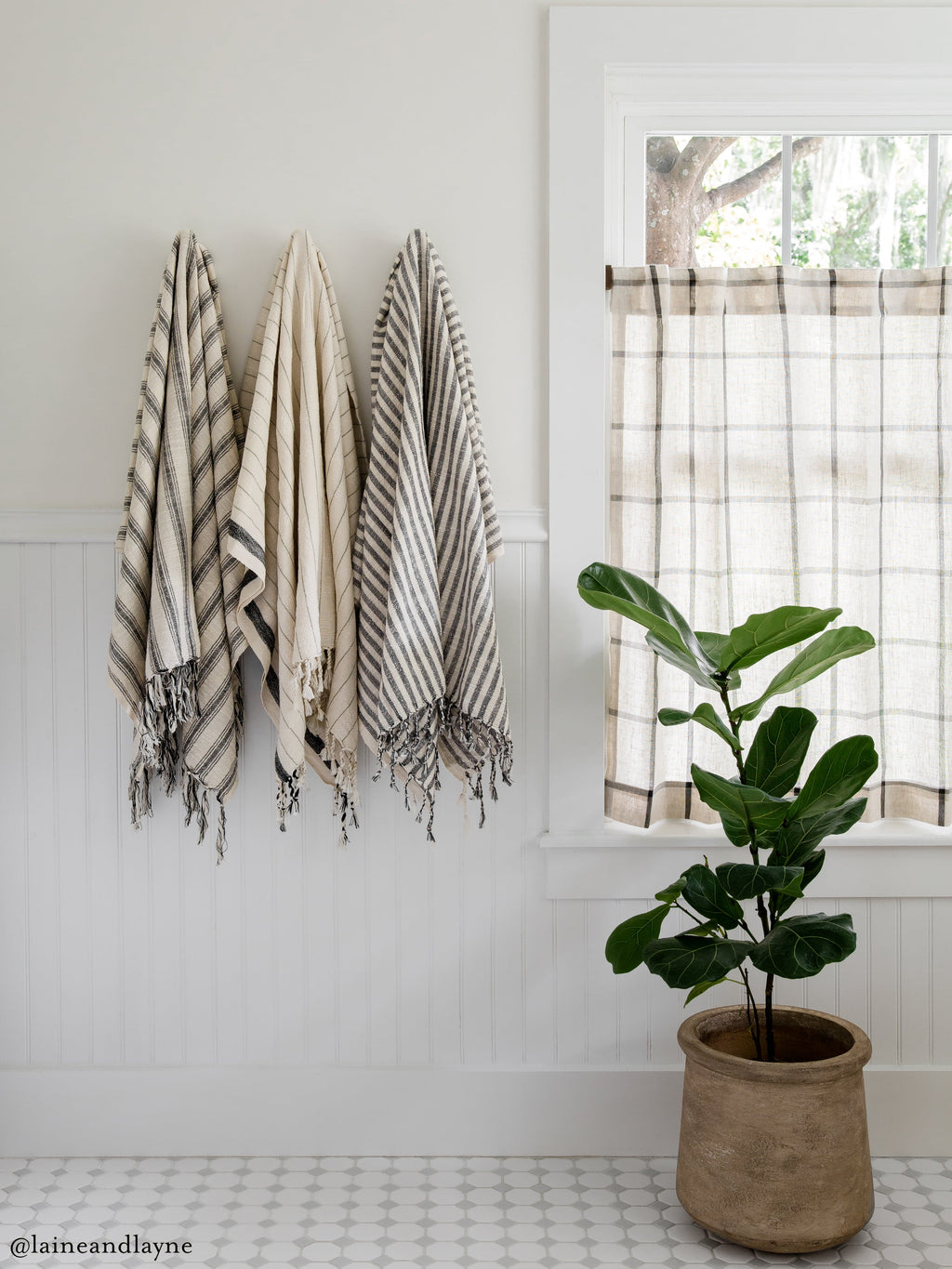 Turkish Cotton Linen Towel Gift Set