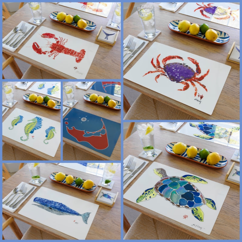 Red Lobster Placemat Bundle of 10