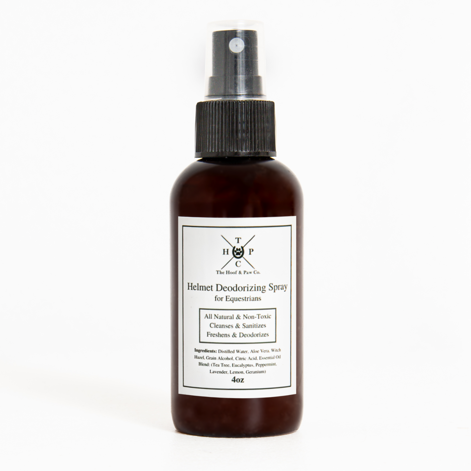 Helmet Deodorizing Spray for Humans - 4oz