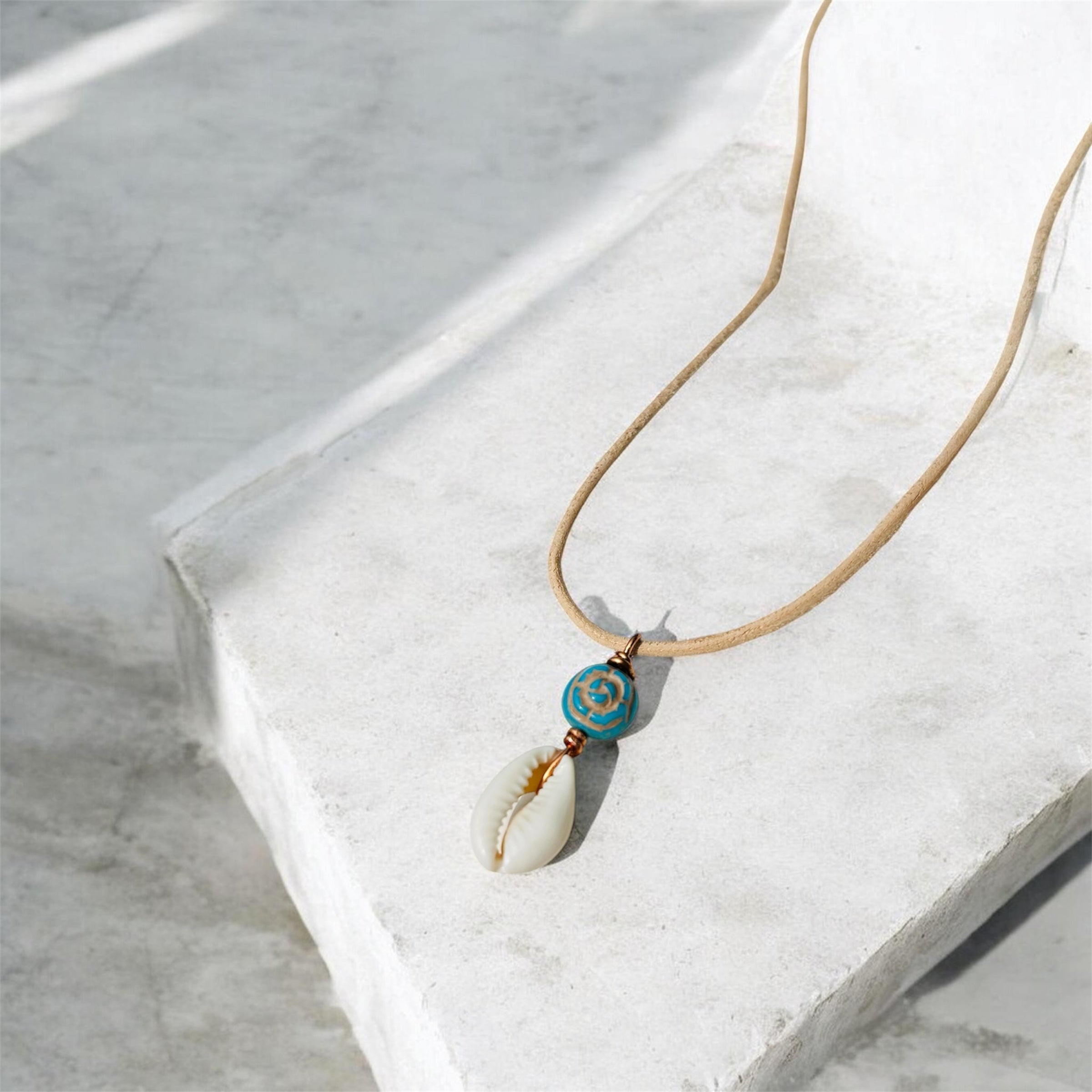 The Vintage Coastal Cowrie Necklace