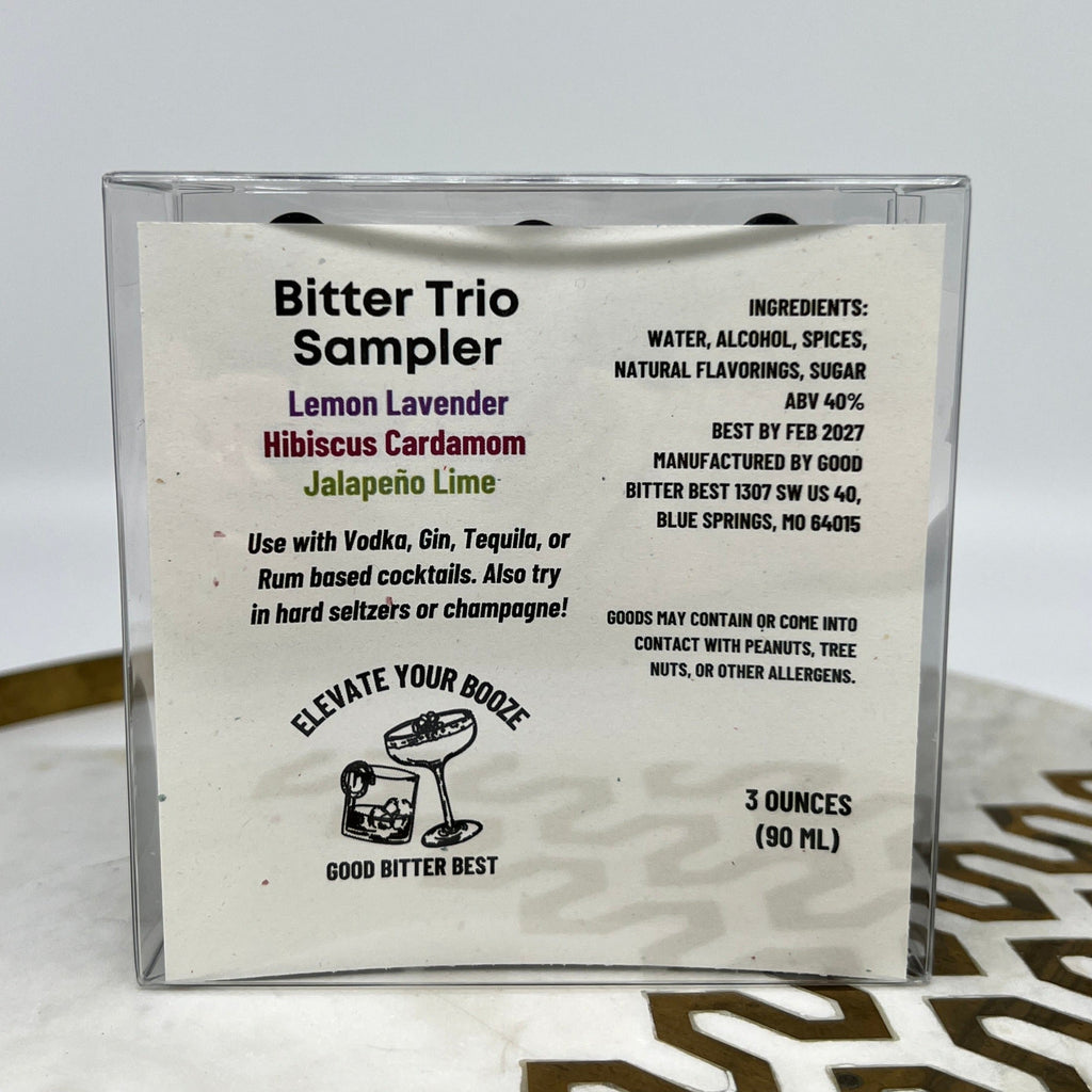 Bitters Sampler: Secret Garden Trio