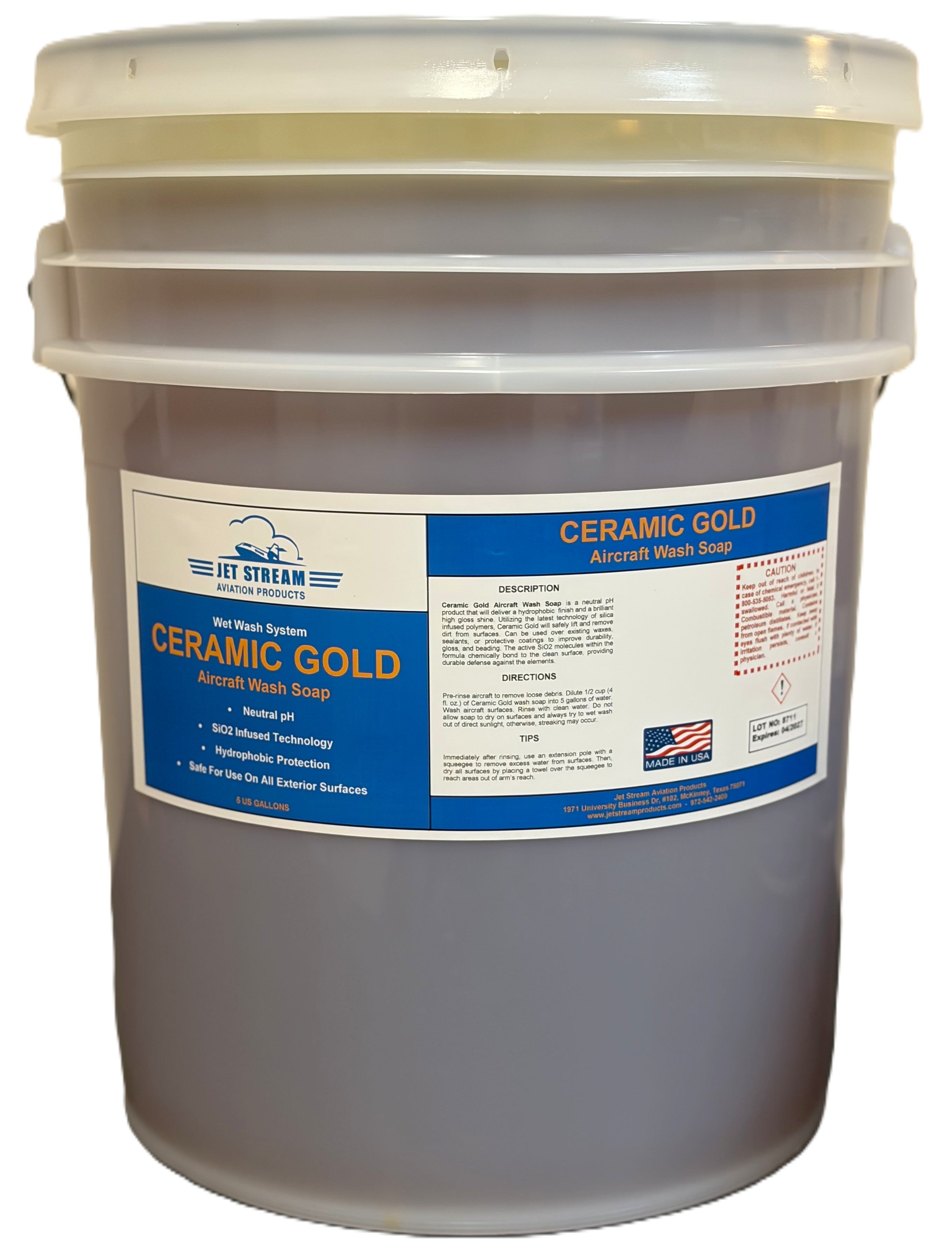 Ceramic Gold Neutral pH Wet Wash Soap