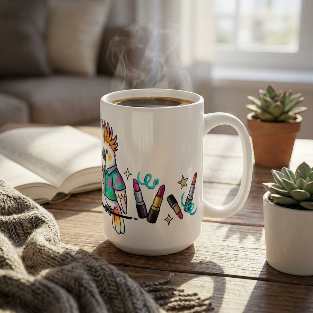Karaoke Club Cockatoos - Cheers to the Weekend - 15oz Mug