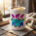 Karaoke Club Cockatoos - The Power Trio - 15oz Mug