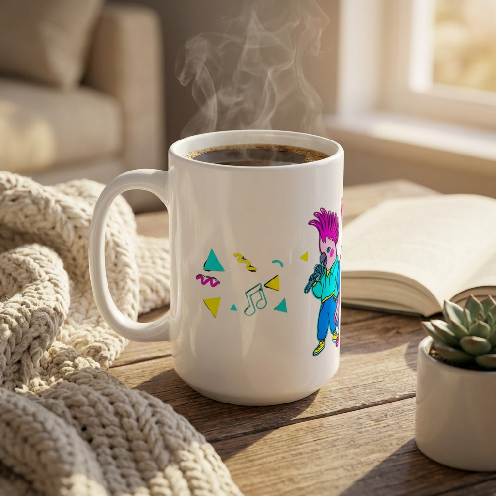 Karaoke Club Cockatoos - The Power Trio - 15oz Mug