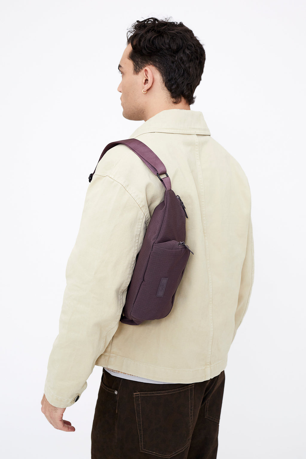 Atlas Crossbody Wine Vandra