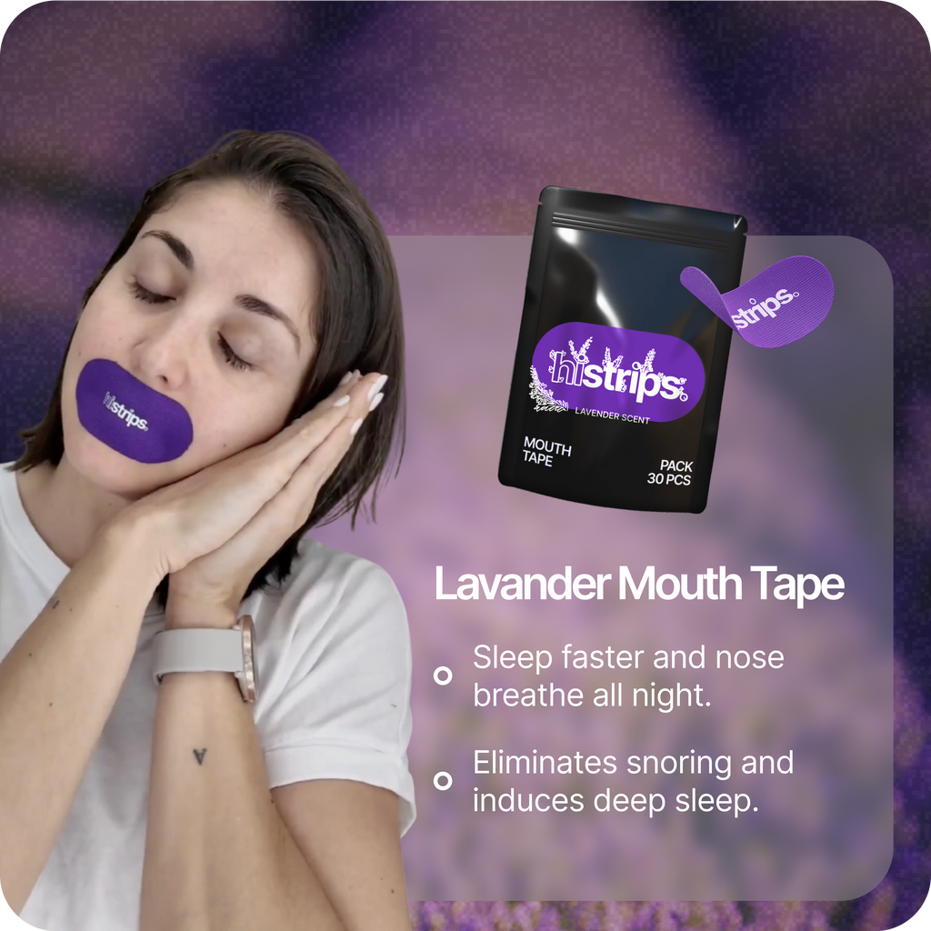Lavender Mouth Tape