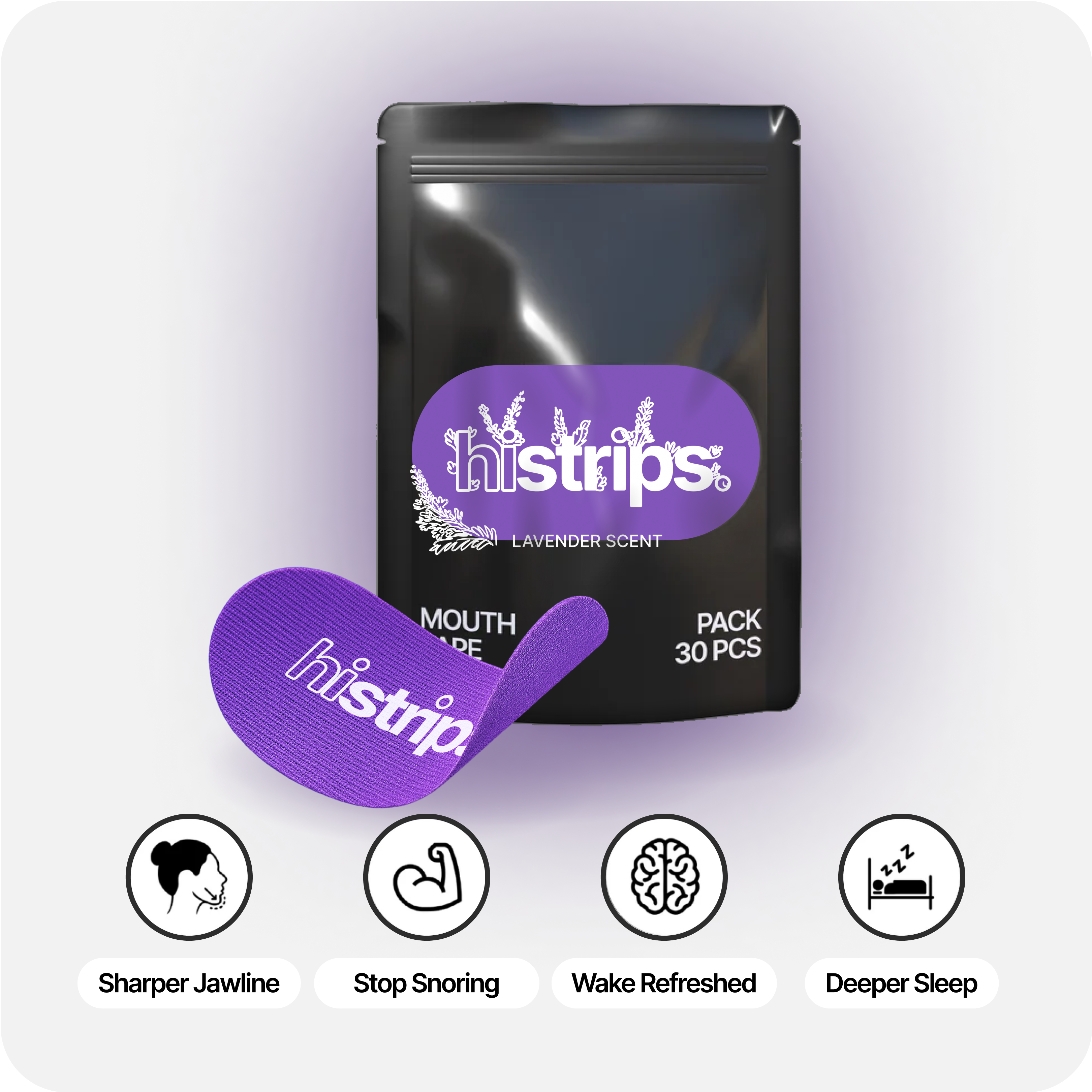 Lavender Mouth Tape