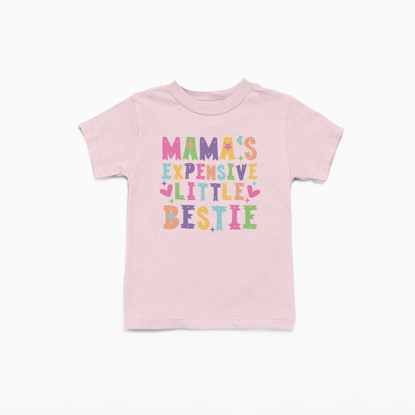 Mama's Expensive Little Bestie Youth & Toddler Graphic Tshirt