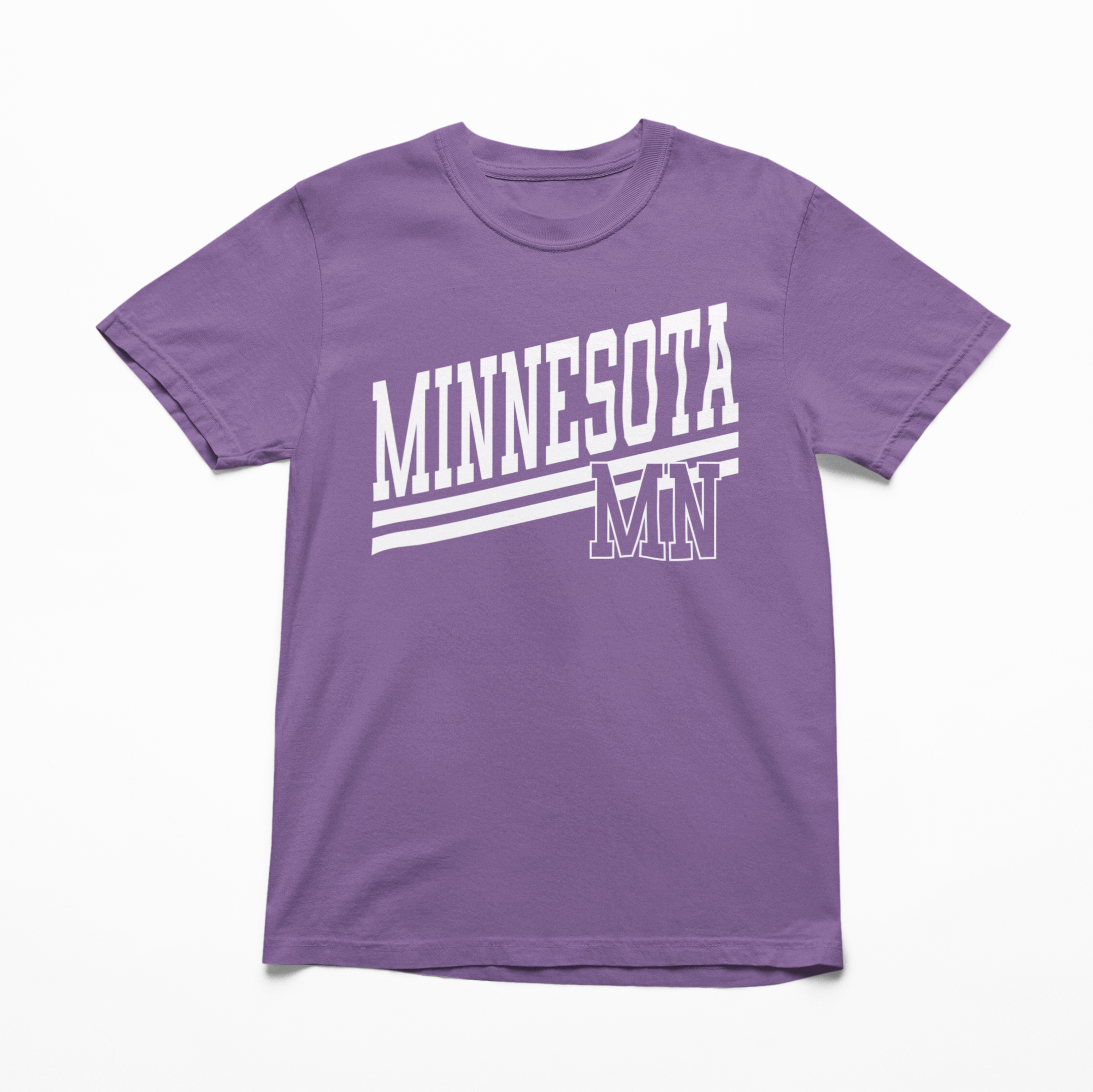 Minnesota Varsity Stripe Adult Graphic Tee