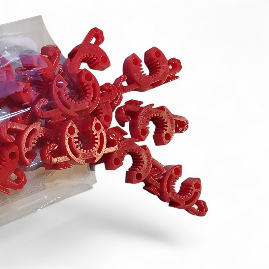 C-BITE Garden Stake Clips - Build Stronger Plant Support