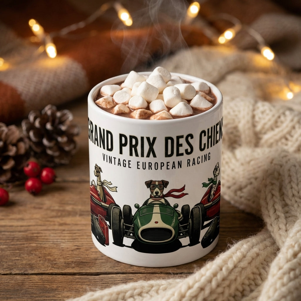 Pit Stop Pups - Grid Position One 15oz Mug