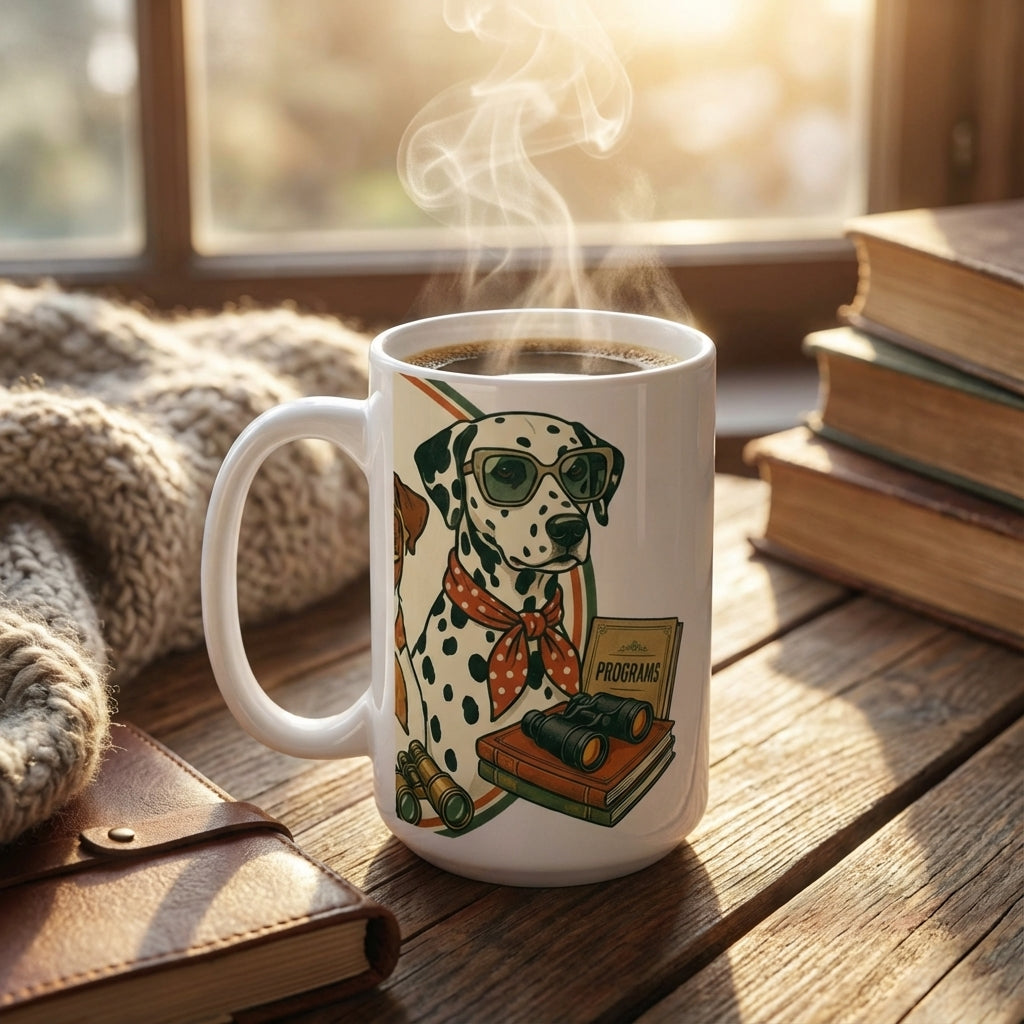 Pit Stop Pups - Paddock Chic 15oz Mug