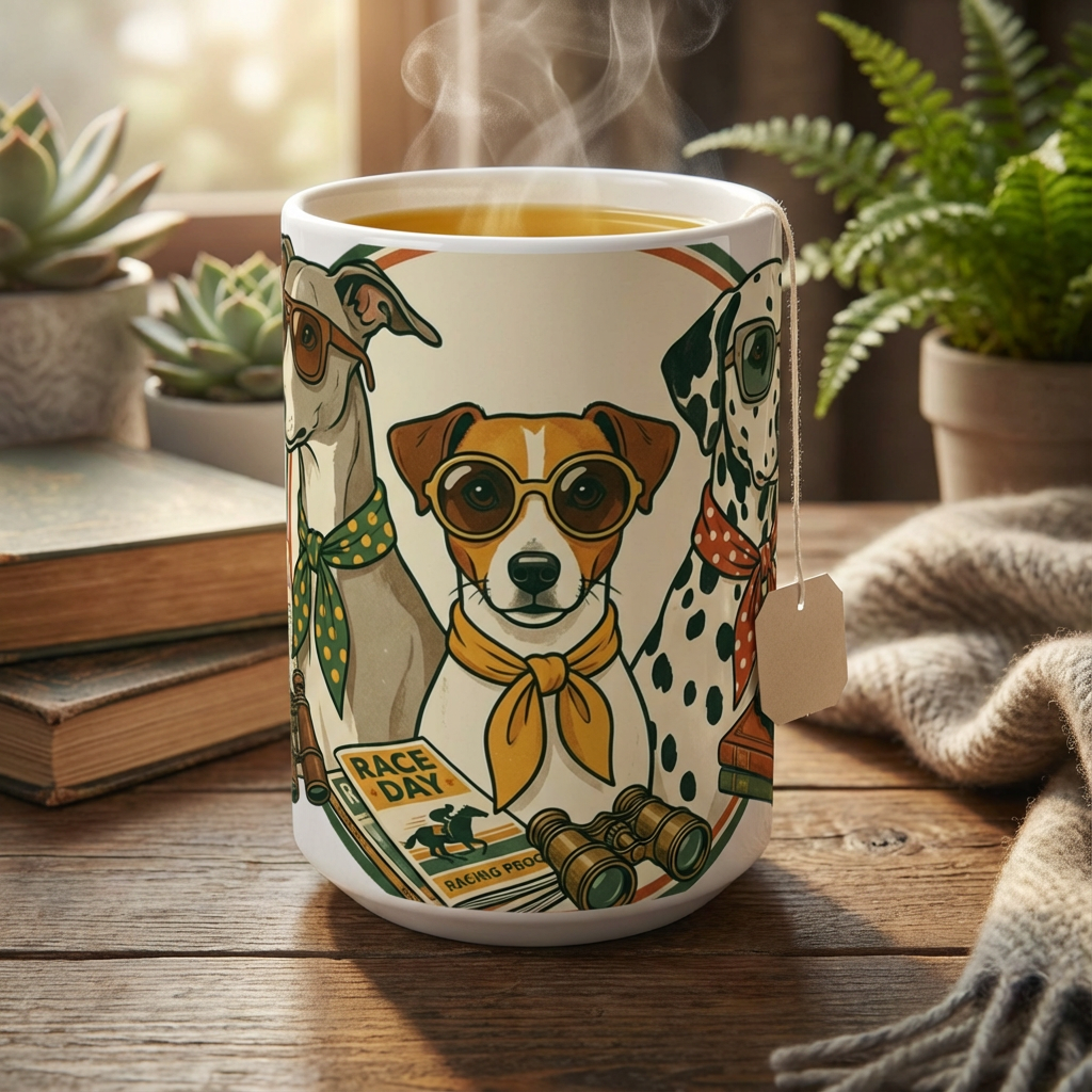 Pit Stop Pups - Paddock Chic 15oz Mug