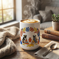 Pottery Studio Pugs - Spinning The Wheel - 15oz Mug