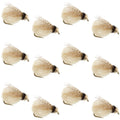 Bead Head LaFontaine Tan Deep Sparkle Caddis Pupa - 12Flies Size 16