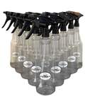 Quart Bottles with Trigger Sprayers - 12 Count