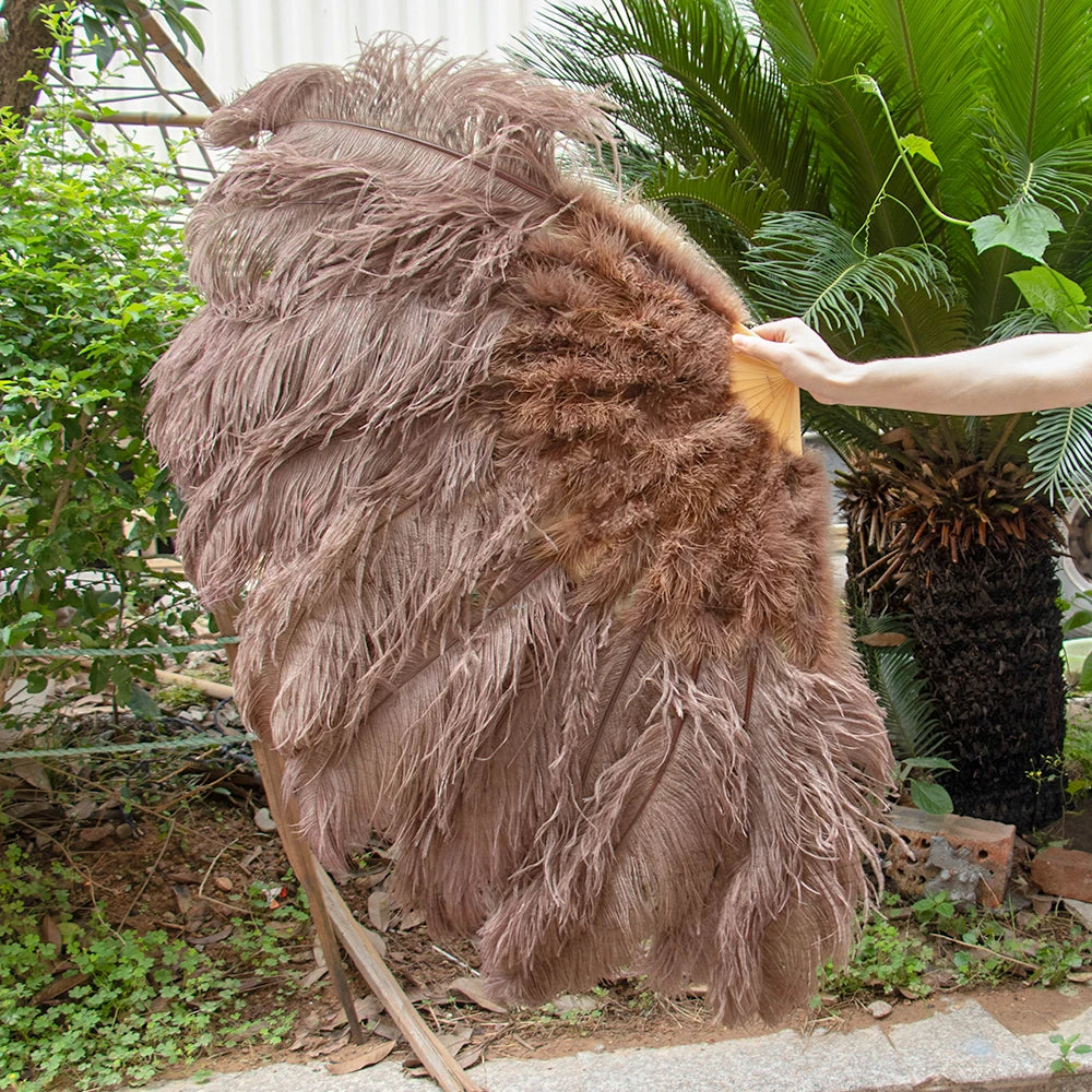 100CM Ostrich Feather Fans