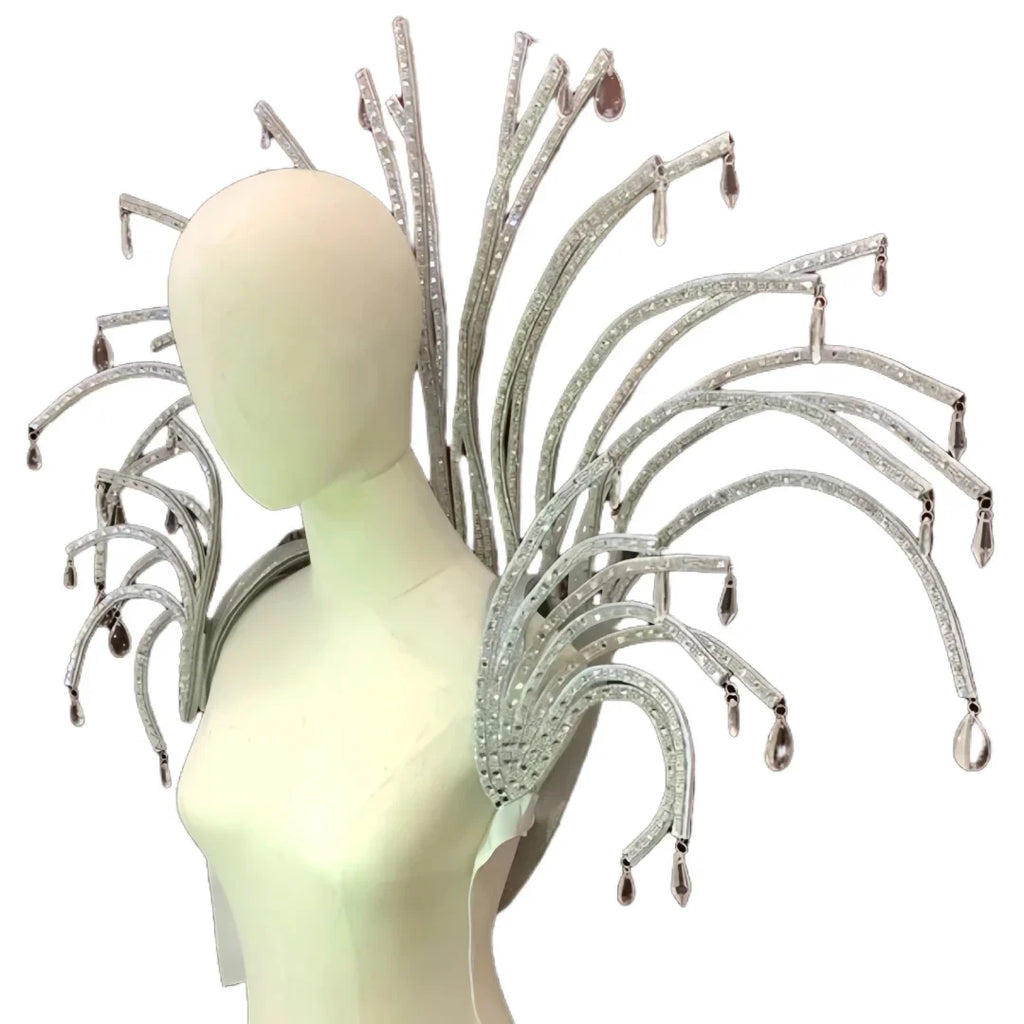 Curved Multi-Arm Backpiece Frame with Attachment Loops