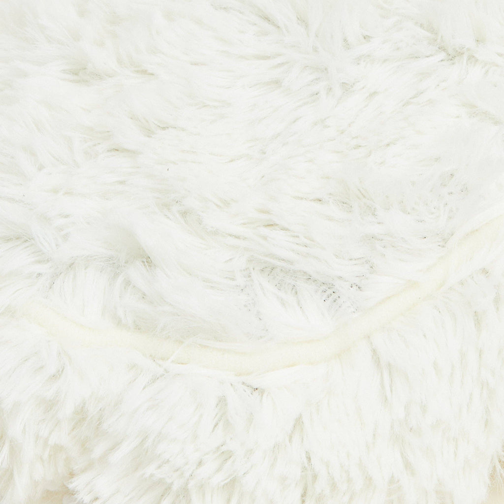 Cream Warmies® Slippers