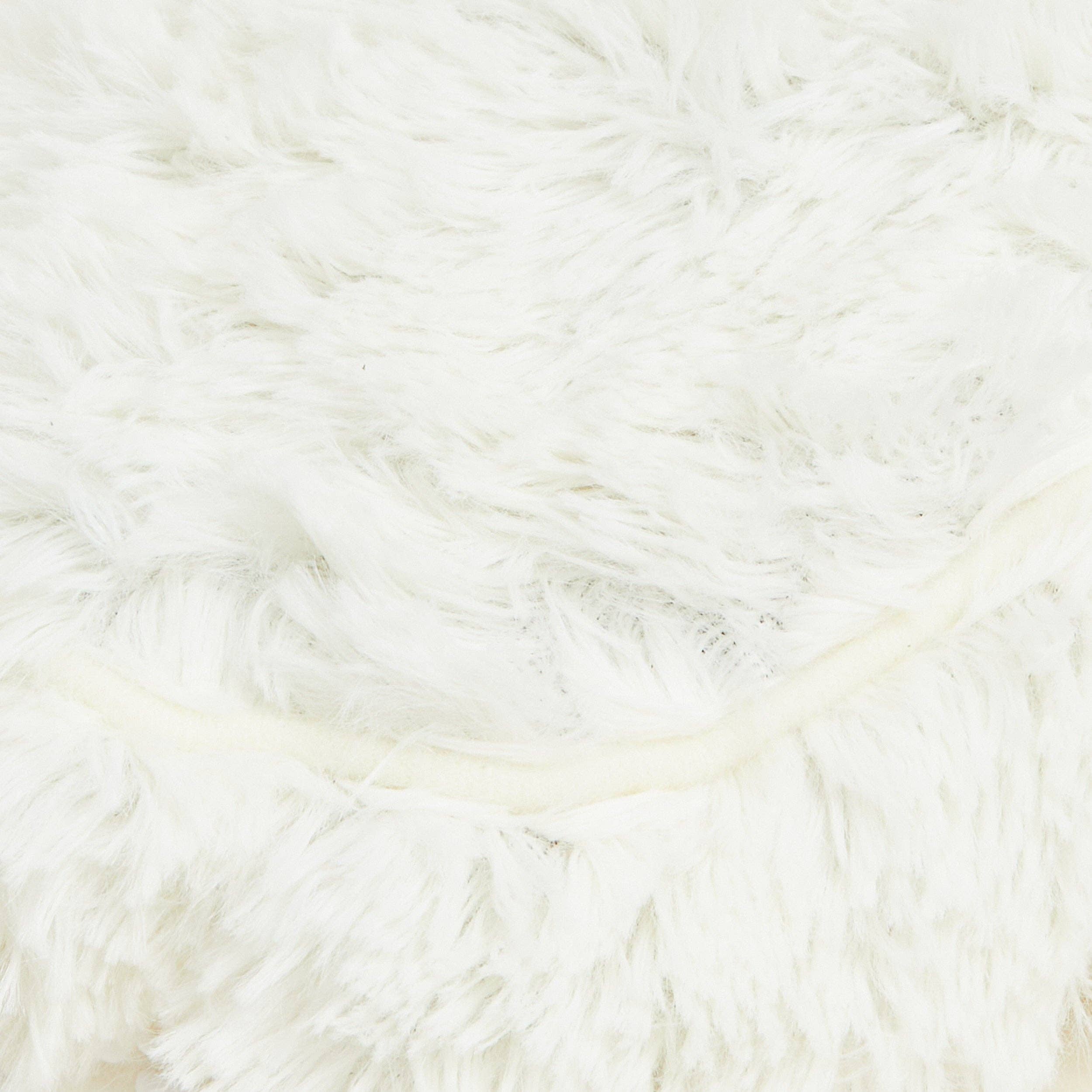 Cream Warmies® Slippers