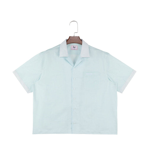"hyp" Button Up + "The Scythe" Tee (Red)