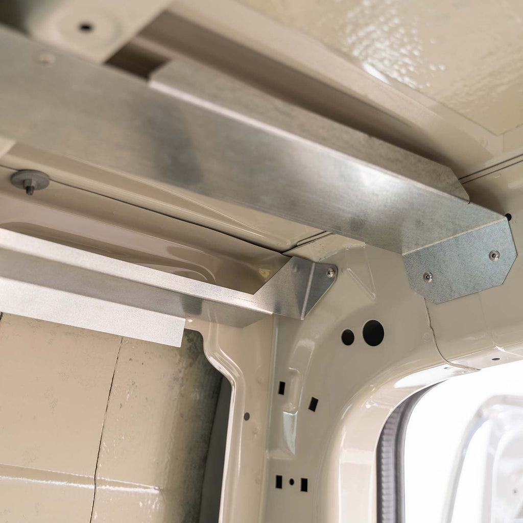 Overhead Cabinet Structural Assembly for Sprinter Vans