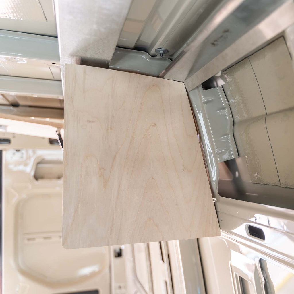 Overhead Cabinet Structural Assembly for Promaster Vans