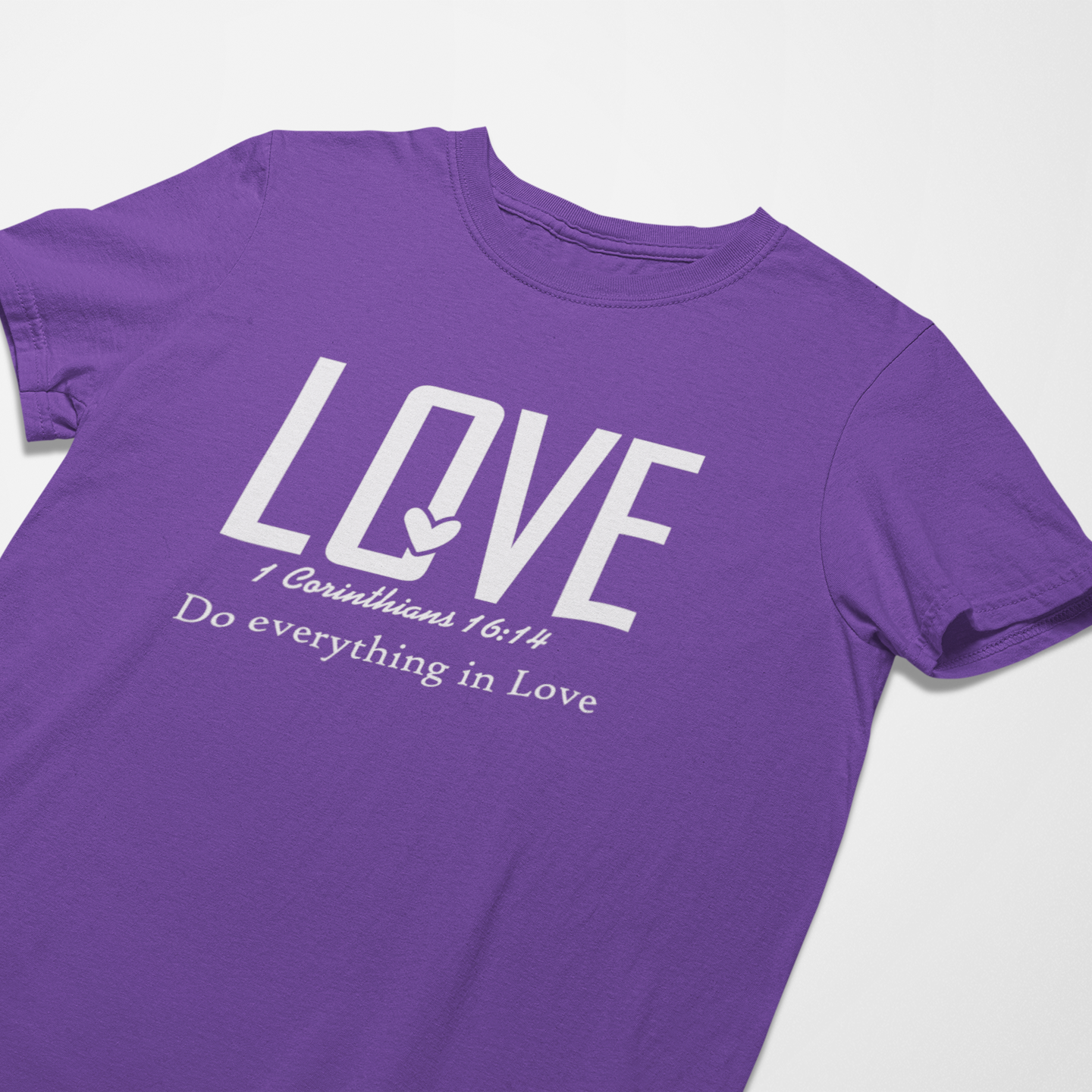Do Everything in Love Adult Graphic Tee