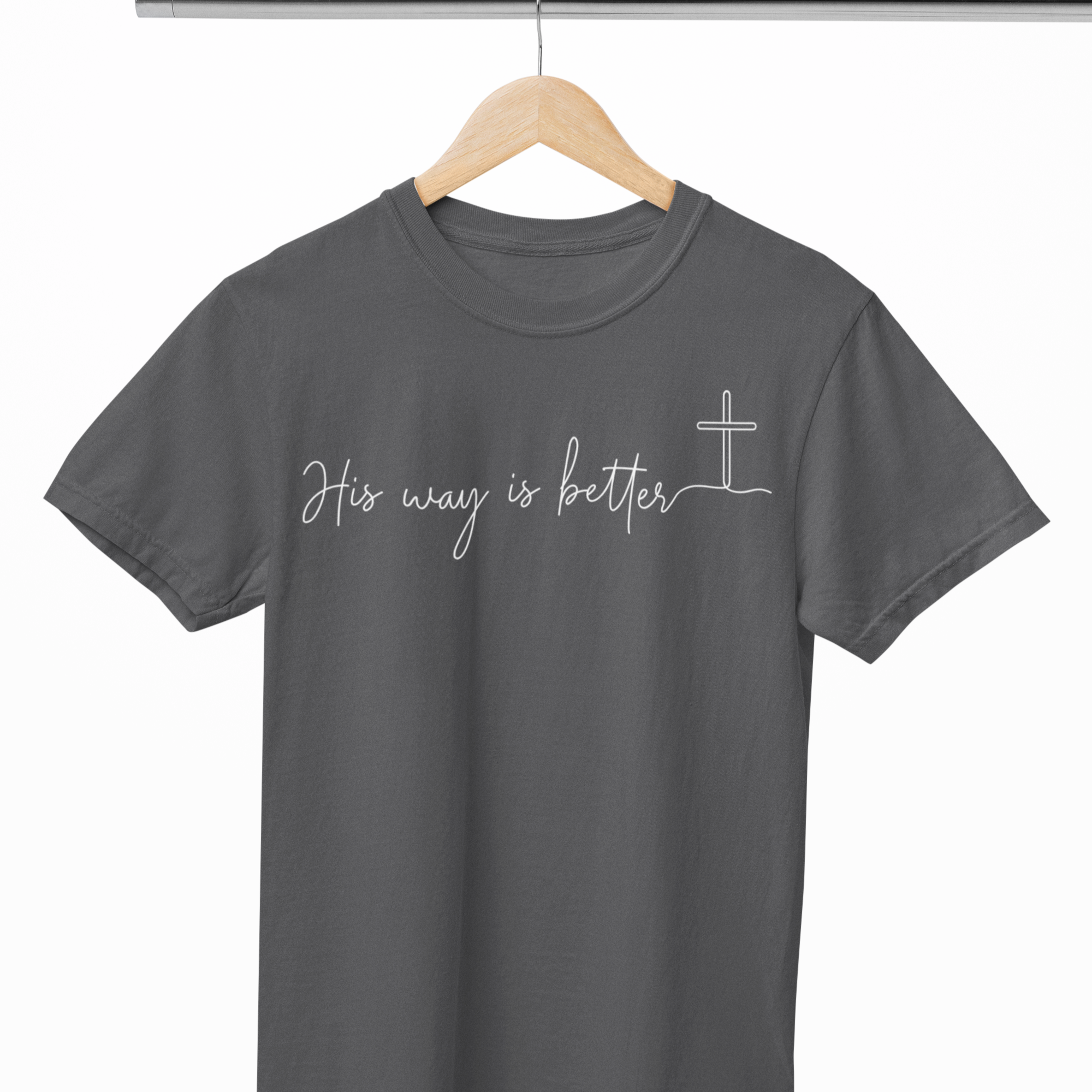 His Way Is Better Adult Graphic Tee