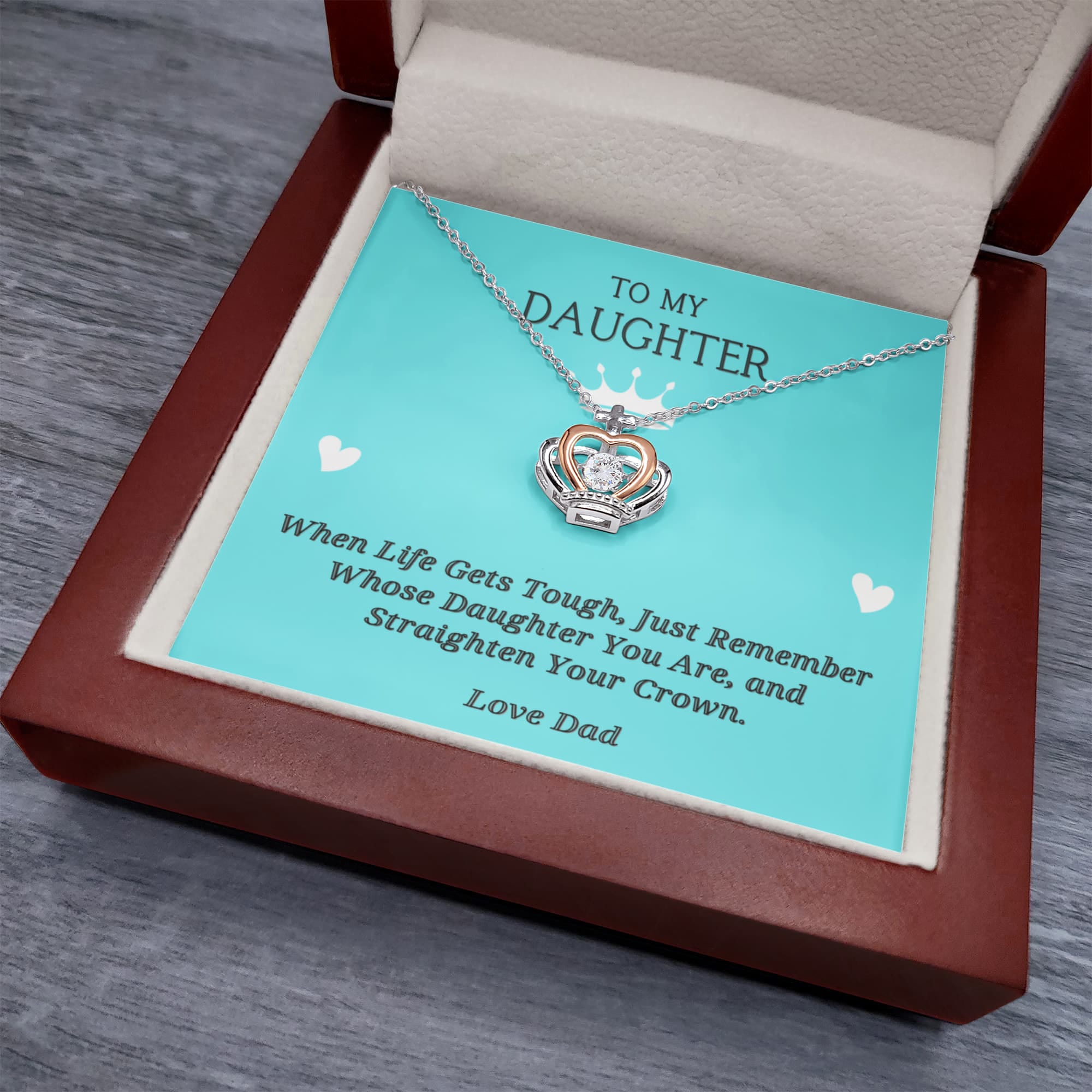 Custom Crown Recovery Necklace | Inspiring Sobriety