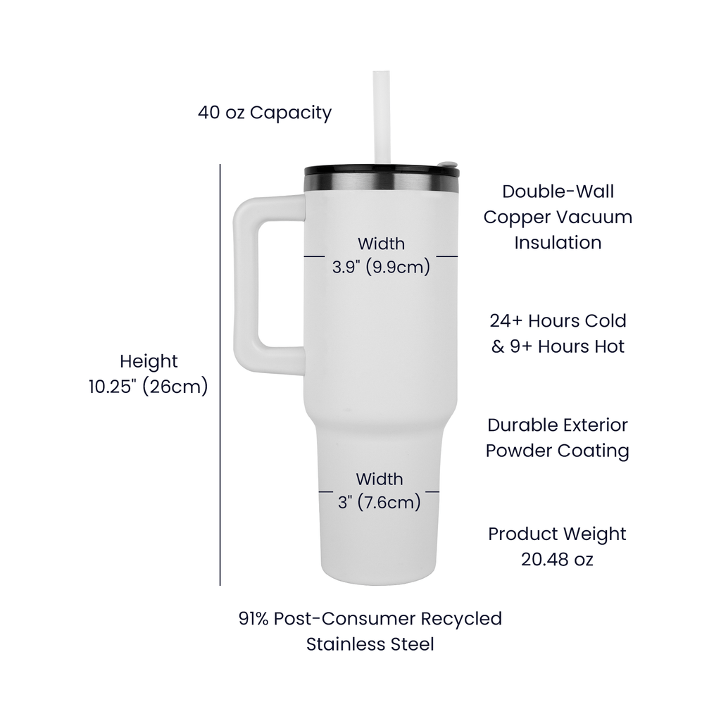 Custom Recovery SS Tumbler | Inspiring Sobriety | AA - We Do Recover