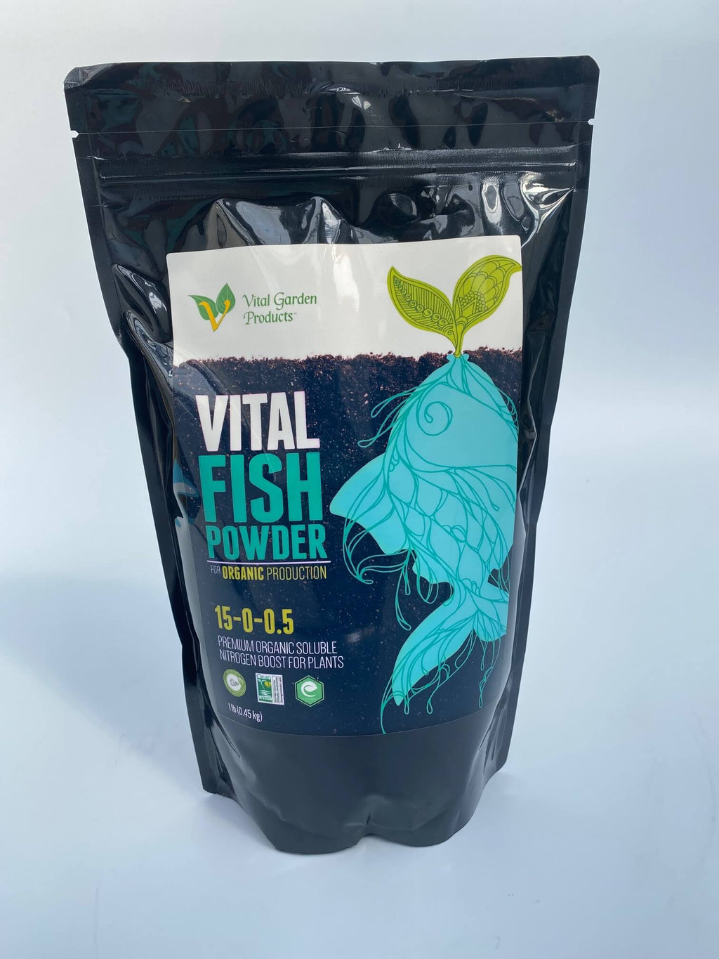 Vital Fish Protein Hydrolysate - Soluble Grow Fertilizer 15-0-0.5