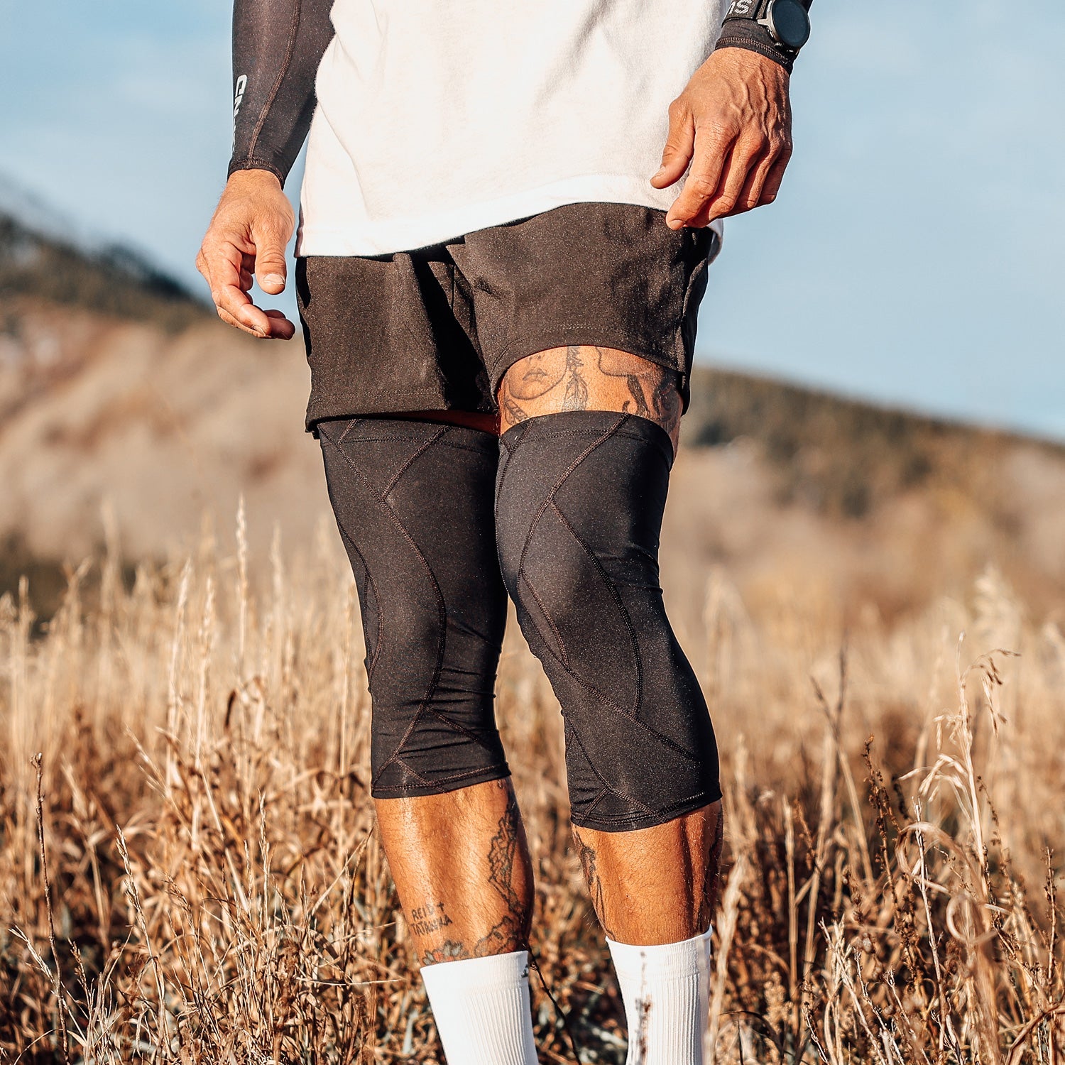 ACTIVE Ax COMPRESSION KNEE SLEEVES ( 2 PACK)
