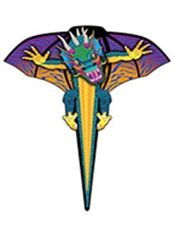 65 Inche Tall 2-D Jumping Nylon Dragon