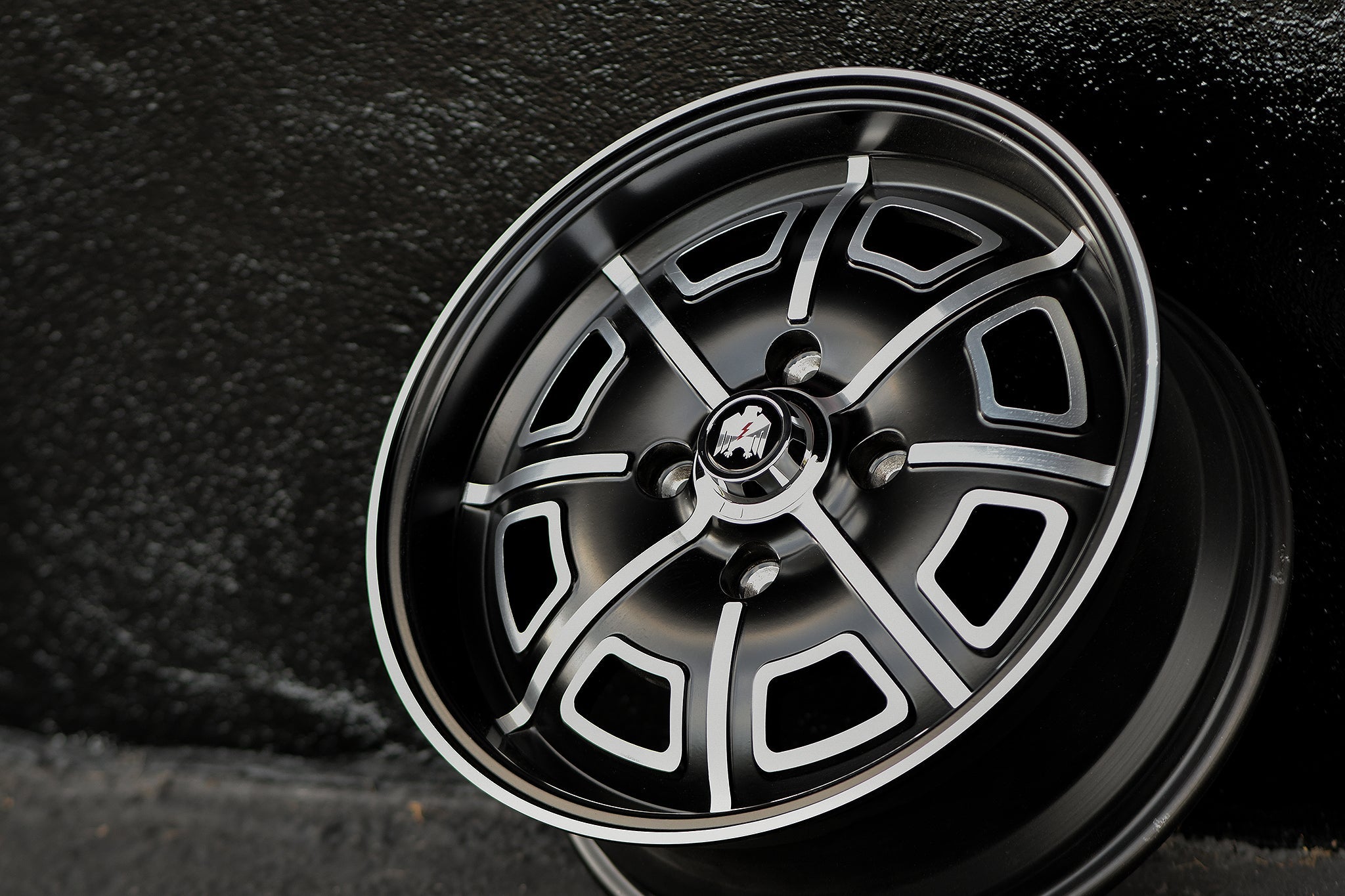 Pedrini | Satin Black Full Machined Face, Windows & Lip Edge